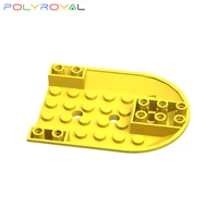 building blocks technology parts 6031896 6x8 aircraft ship wedge moc 1 pcs educational toy for children 11295