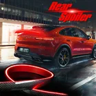 OKEEN автомобильный Стайлинг спойлер из углеродного волокна, светильник для губ, Универсальный красный задний светильник для BMW Toyota Honda KIA Hyundai Mazda Ford BYD