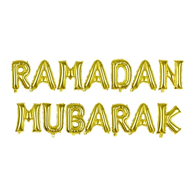 Eid Mubarak декоративные шары Рамадан кареем новый год исламское мусульманское