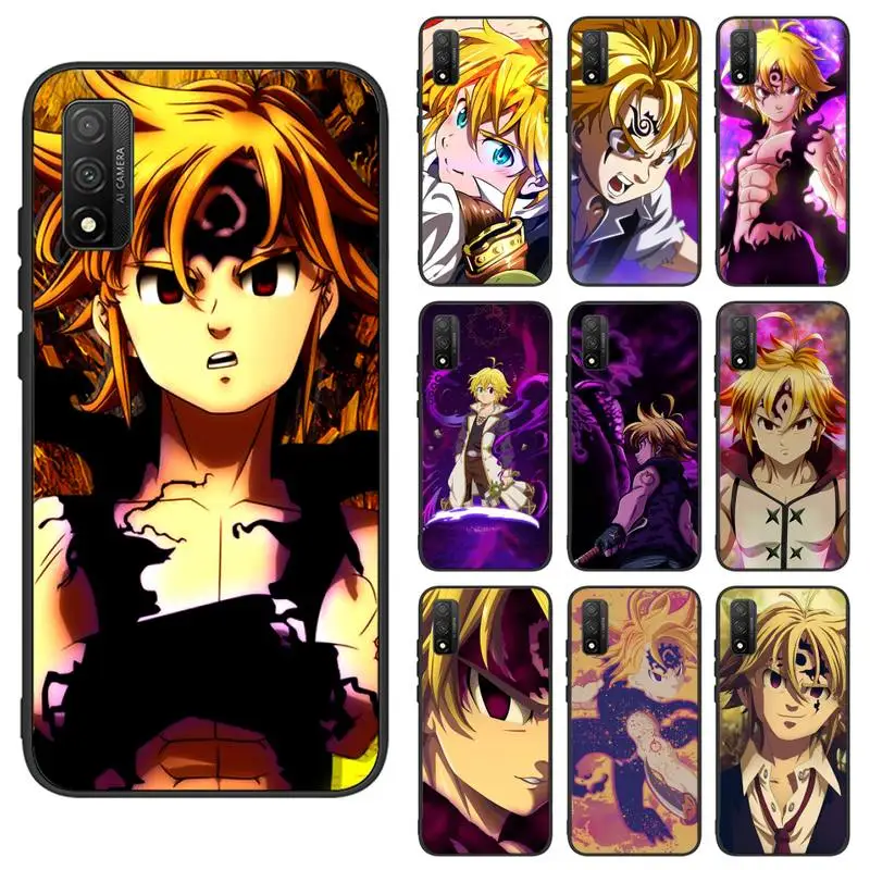 

Seven Deadly Sins Meliodas Phone Case For Huawei Y5 Y6 Y7 Y8 Y9 Nova 4 5 6 7 Pro Se Soft Back Cover