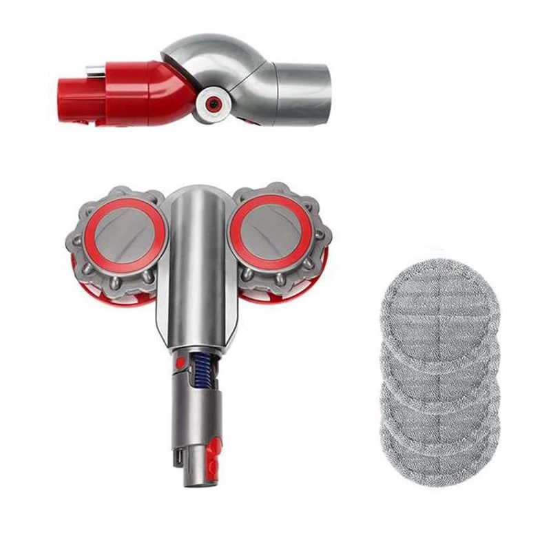 

Электрический аксессуар для пылесоса Dyson, насадка на швабру для беспроводного полюса V7 V8 V10 V11, с 1 адаптером и 4 насадками