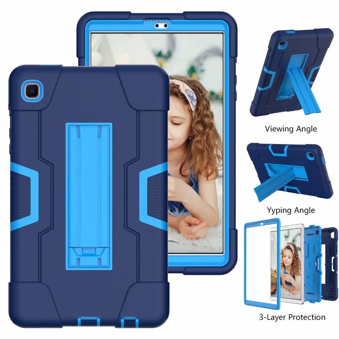 

for Samsung Galaxy Tab A7 Lite 8.7" (2021) SM-T220 T225 Case Hybrid Shockproof Rugged Drop Protection Cover Built with Kickstand
