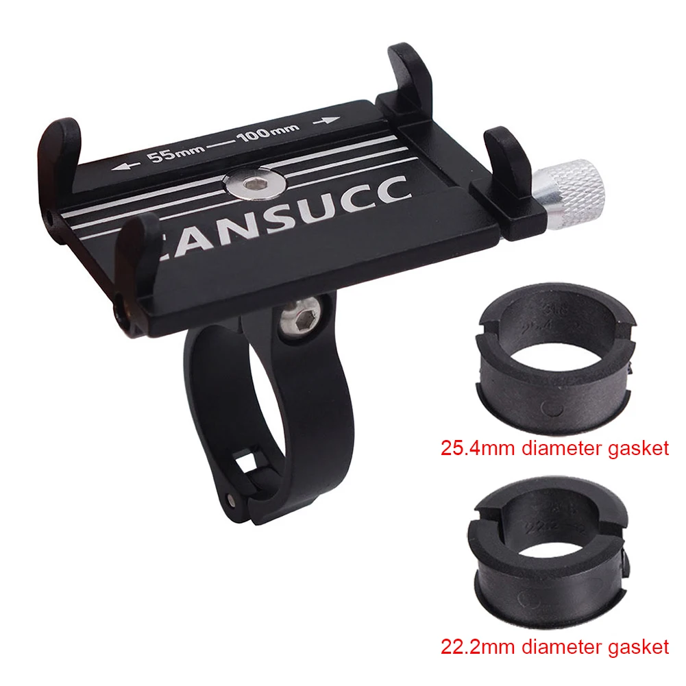 

Mountain Bicycle Electric Scooter Phone Holder Aluminum Alloy MTB Bike Bracket Mobile Phone Stand Support Cycling Accessories