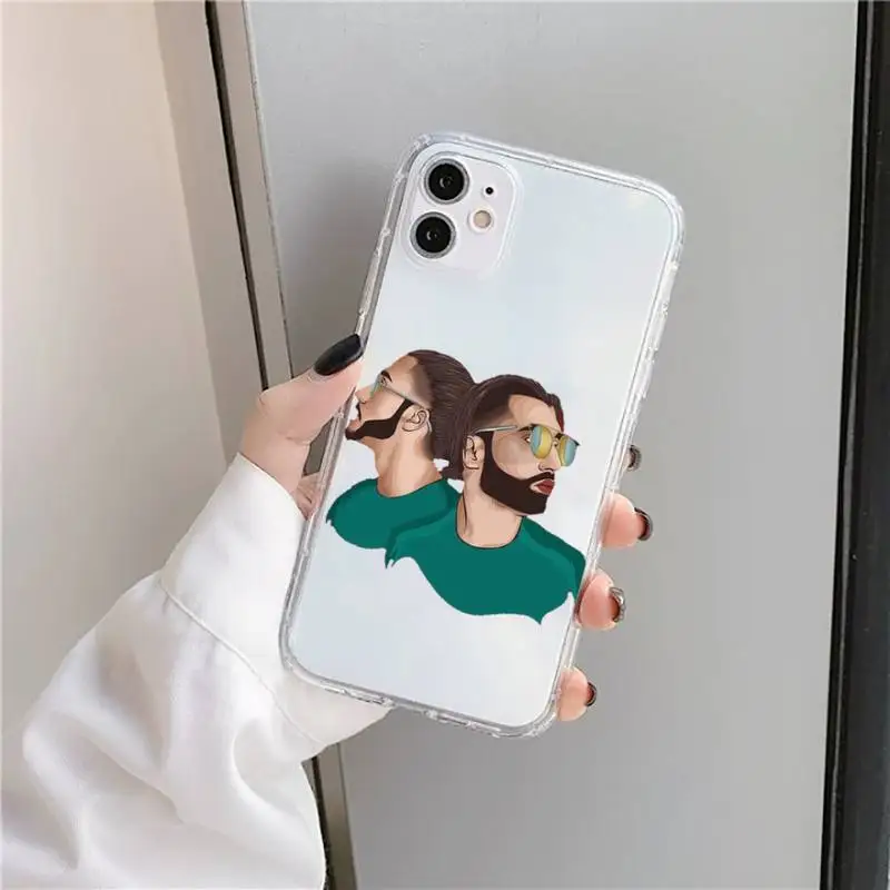 

PNL Rapper art design pattern Phone Case Transparent soft For iphone 5 5s 5c se 6 6s 7 8 11 12 plus mini x xs xr pro max