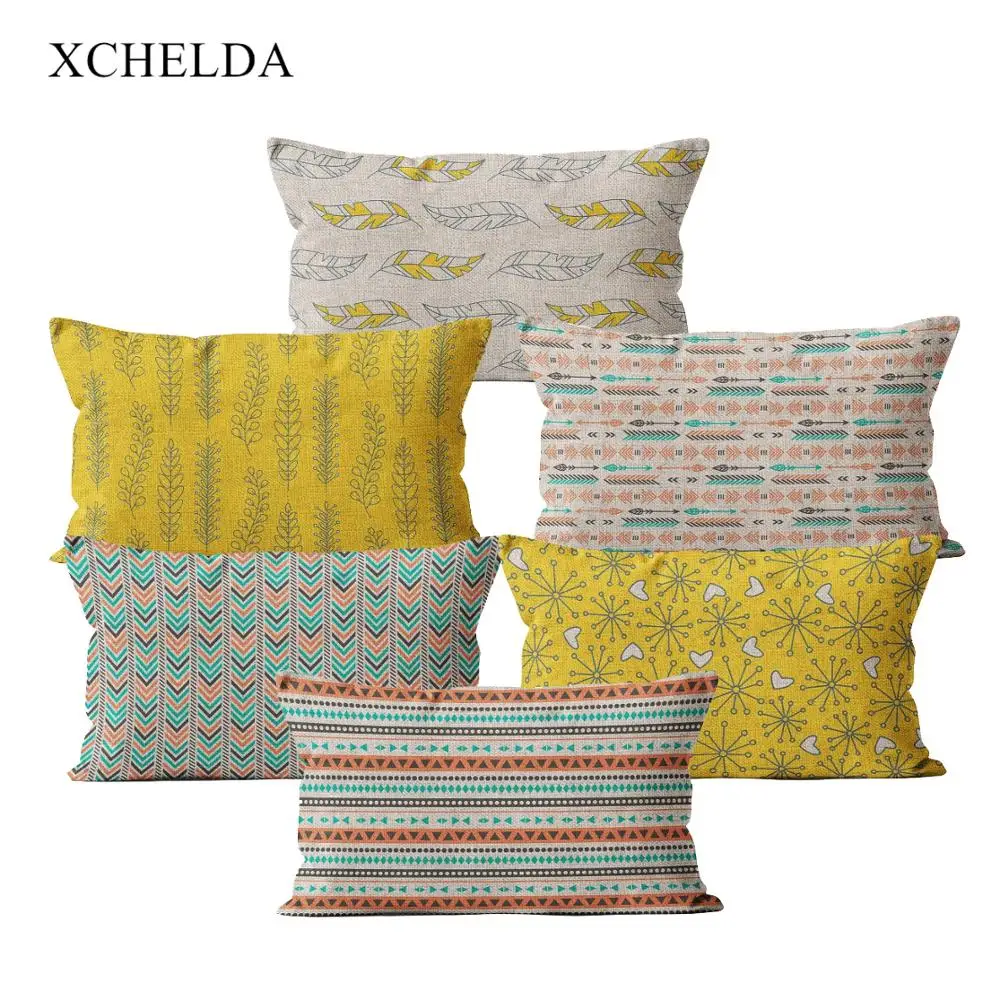 Постельное белье Наволочка на подушку в стиле Бохо С новым этническим узором