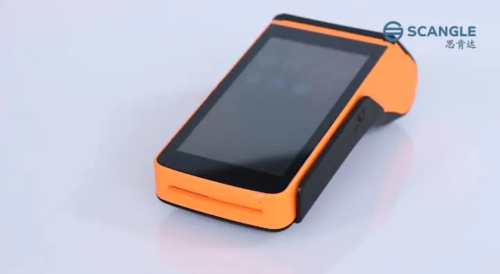 

EMV Android 7.0 4G Handheld POS Terminal with NFC MSR card reader For Restaurant Payment