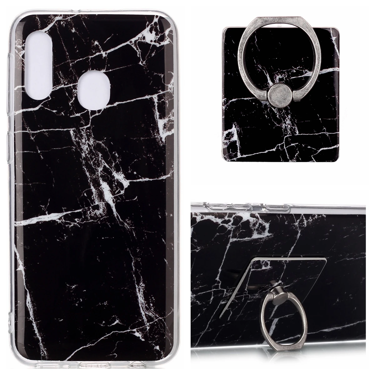 Модные мягкие силиконовые чехлы из ТПУ с держателем для samsung Galaxy A20E телефонов A20 E/A