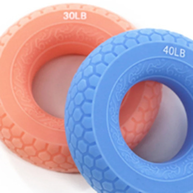 

Tire Pattern Silicone Grip Five Finger Maximum Grip Strength 80 Lbs