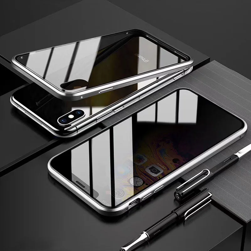 Чехол из закаленного стекла для iPhone X XS MAX 8 7 Plus | Мобильные телефоны и аксессуары