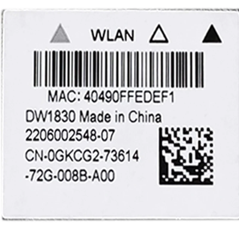 Беспроводная связь-AC BCM943602BAED DW1830 BCM943602 NGFF M.2 1300 Мбит/с 802.11ac WiFi Bluetooth BT4.1 red tarjeta Wlan soporte mac os