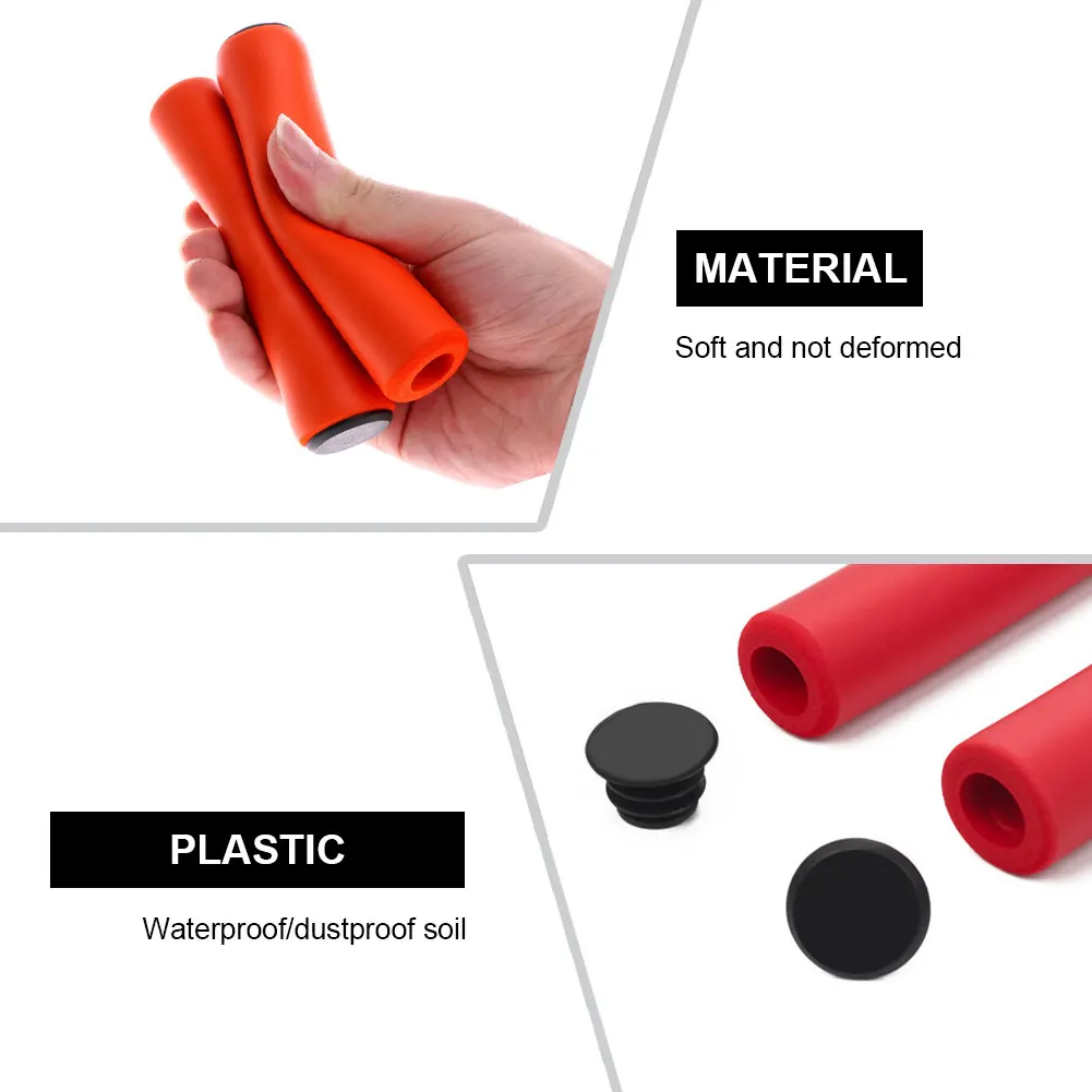 

2PCS Silicone Cycling Bicycle Grips Mountain Road Bike MTB Handlebar Cover Grips Bicycle Accessories Anti-slip Bike Grip Cover