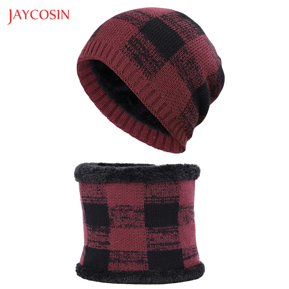 Зимние трикотажные шапки Joycosin унисекс с флисовой подкладкой | Аксессуары для