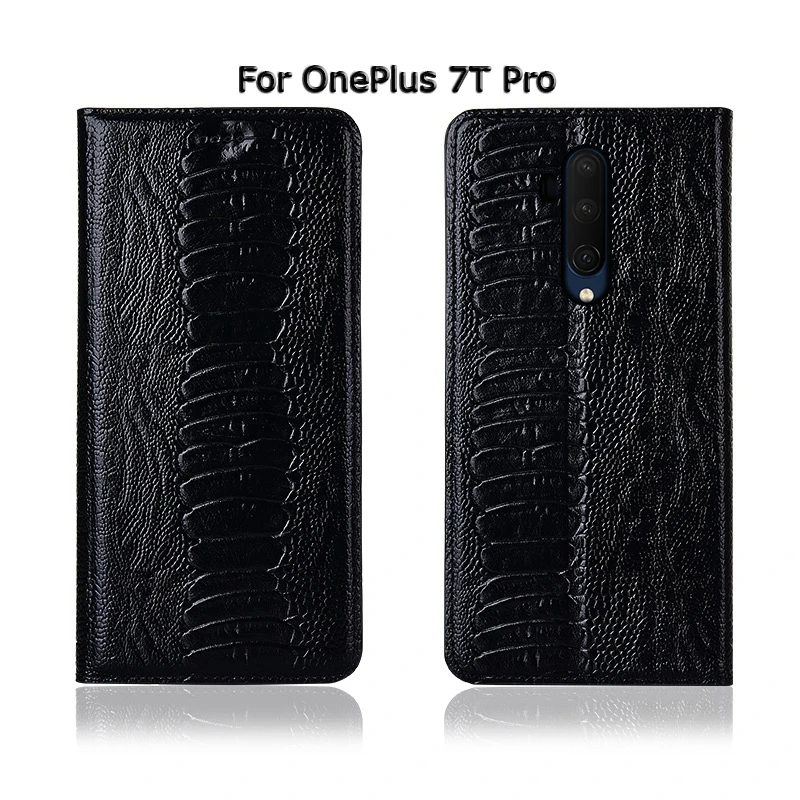 Топ из натуральной коровьей кожи Магнитный чехол для One Plus Oneplus 1 2 3 3T 5 5T 6 6T 7T Pro X Stand Флип Ретро чехол для телефона чехол