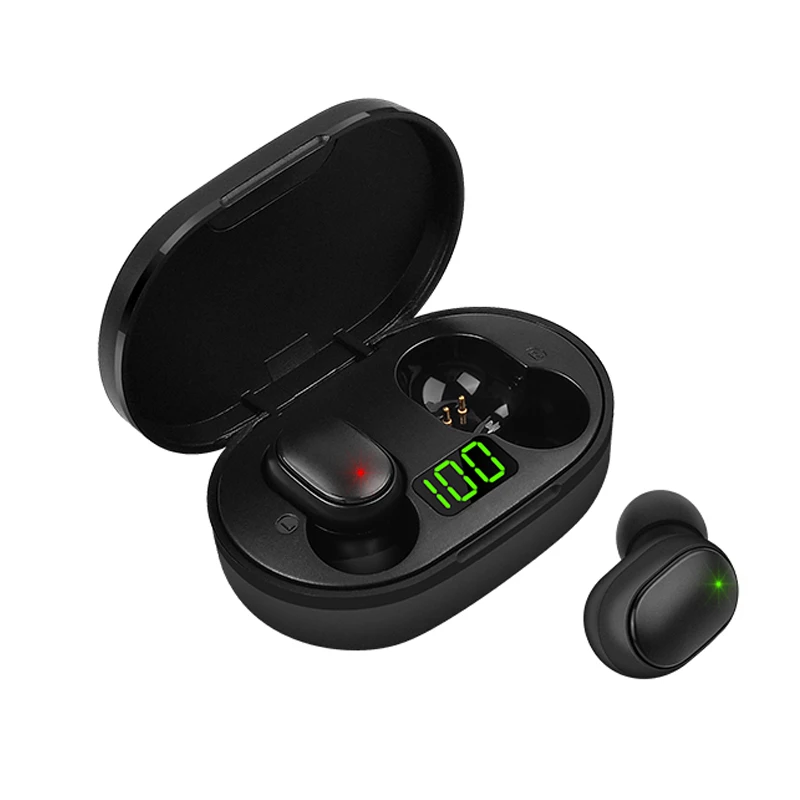 

E6S TWS Earphone Bluetooth 5.0 Wireless Earbuds In Ear Waterproof Sports Headset Handsfree Headphones compatible For Smartphone