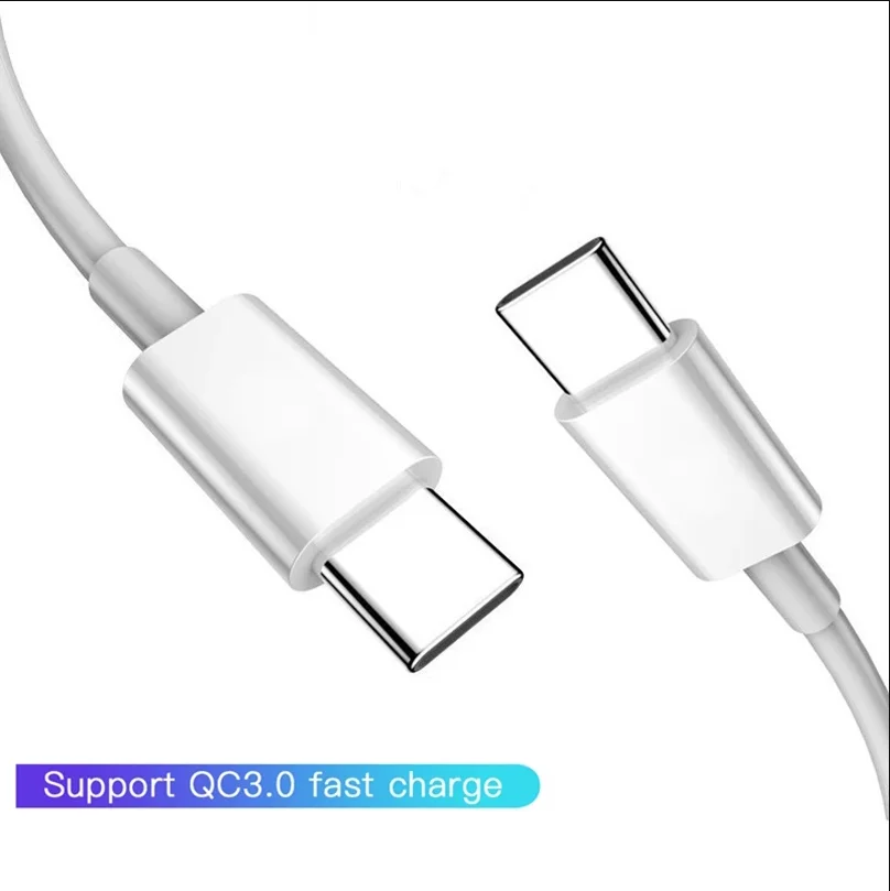

Новый PD100W USB C к USB Type C кабель QC 3,0, кабель для быстрой зарядки для Samsung, Xiaomi, Huawei, стандартный шнур