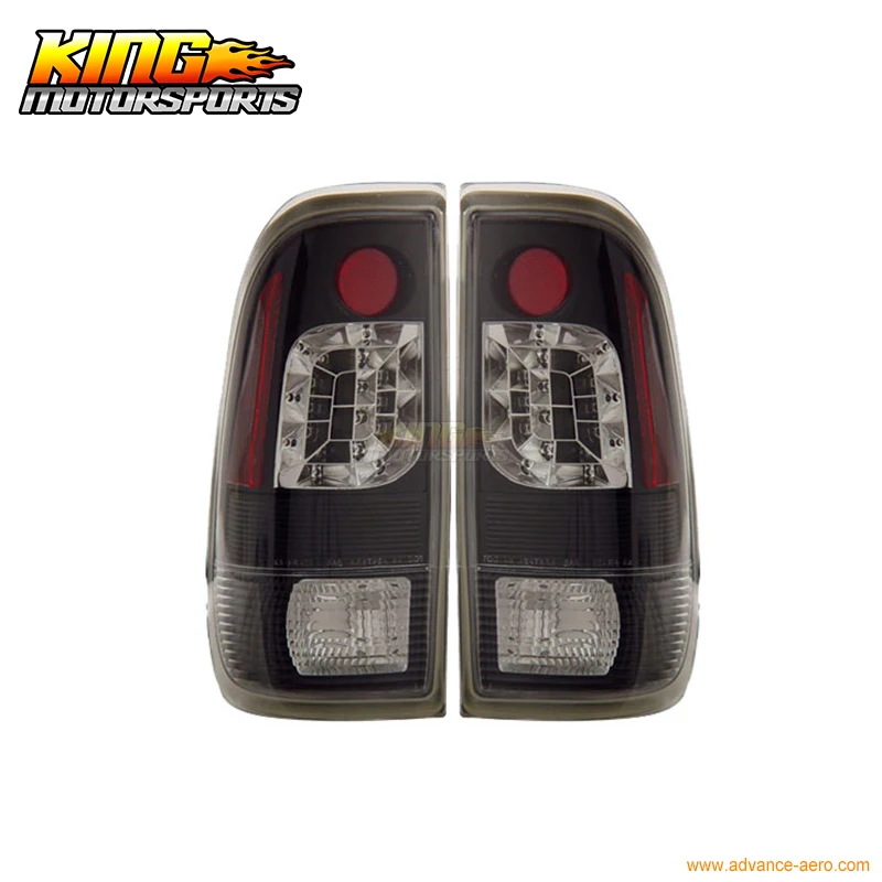 Подходит для 1997 2003 Ford F 150 светодиодный задний фонарь черный Styleside 01 02 США