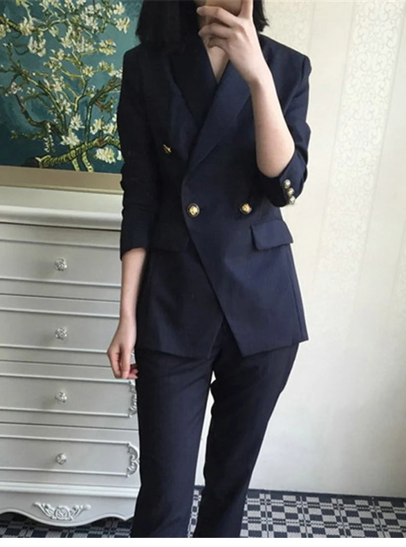 The new spring and summer net figure small suit thin professional female han edition fashion temperament cultivate one's moralit | Женская