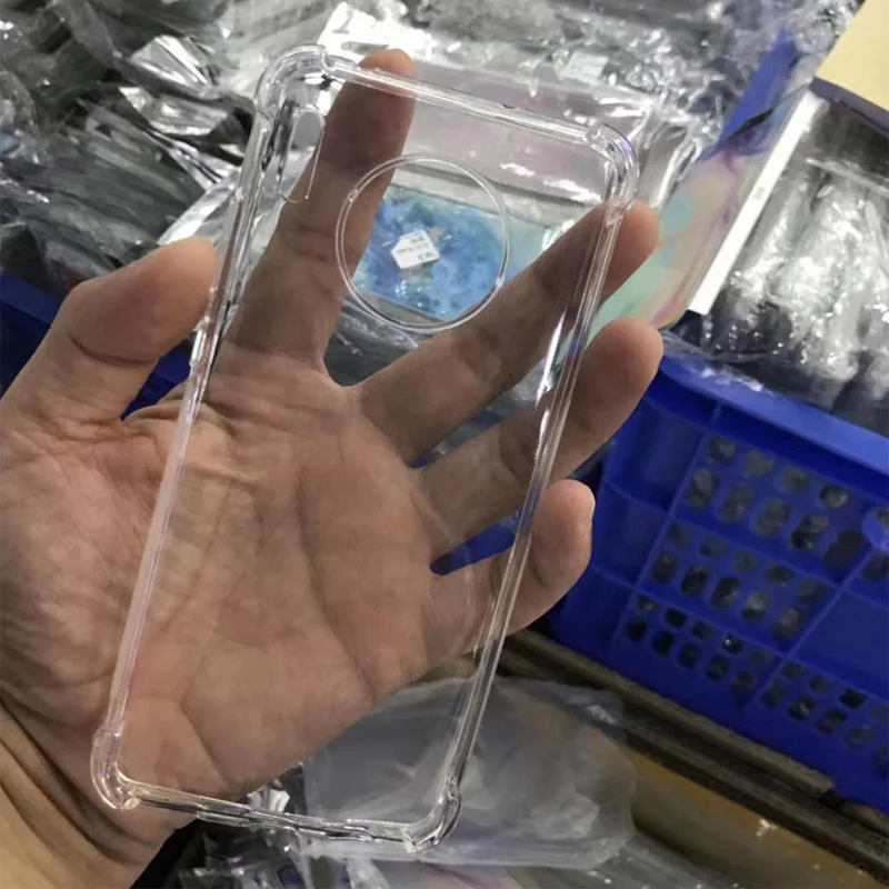 Силиконовый противоударный чехол с подушкой безопасности для Huawei Mate 30 Pro мягкая