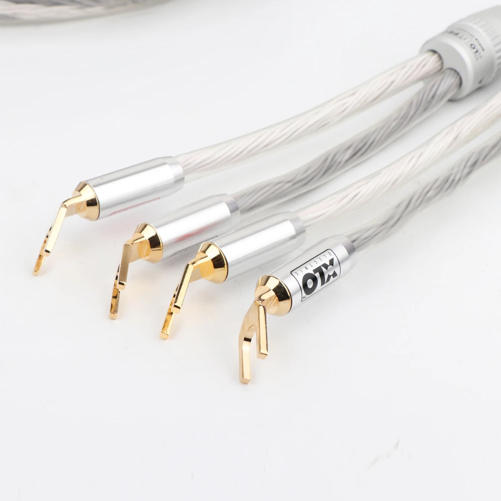 Пара Hifi аудио XLO HTP 12 OCC медный hifi Акустический кабель Hi end Аудио Громкий динамик