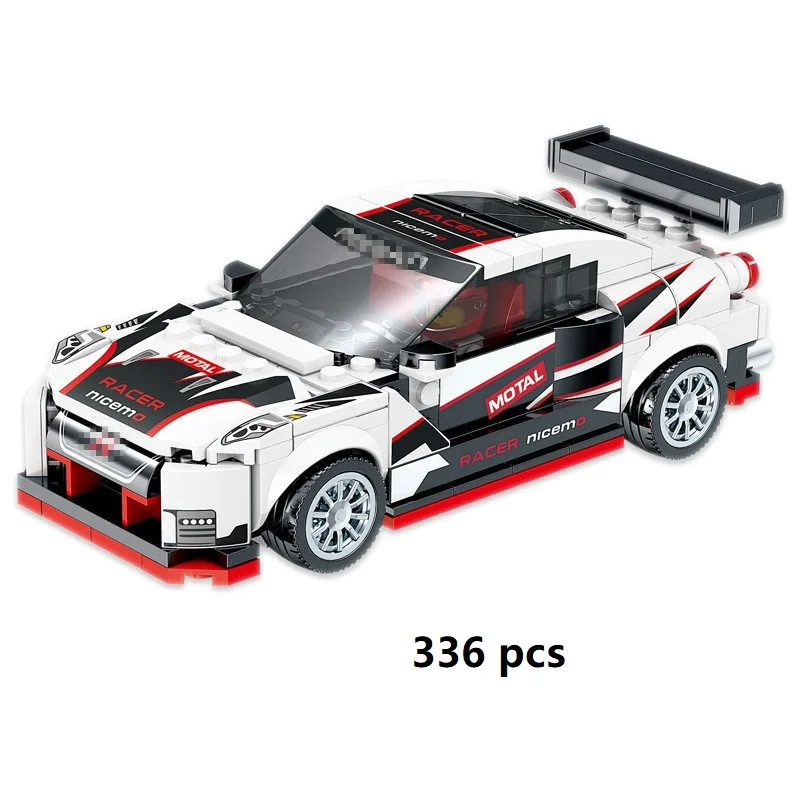2020 Скорость чемпионов GT R NISMO F8 Tributo EVO GTR суперкар строительные блоки комплекты