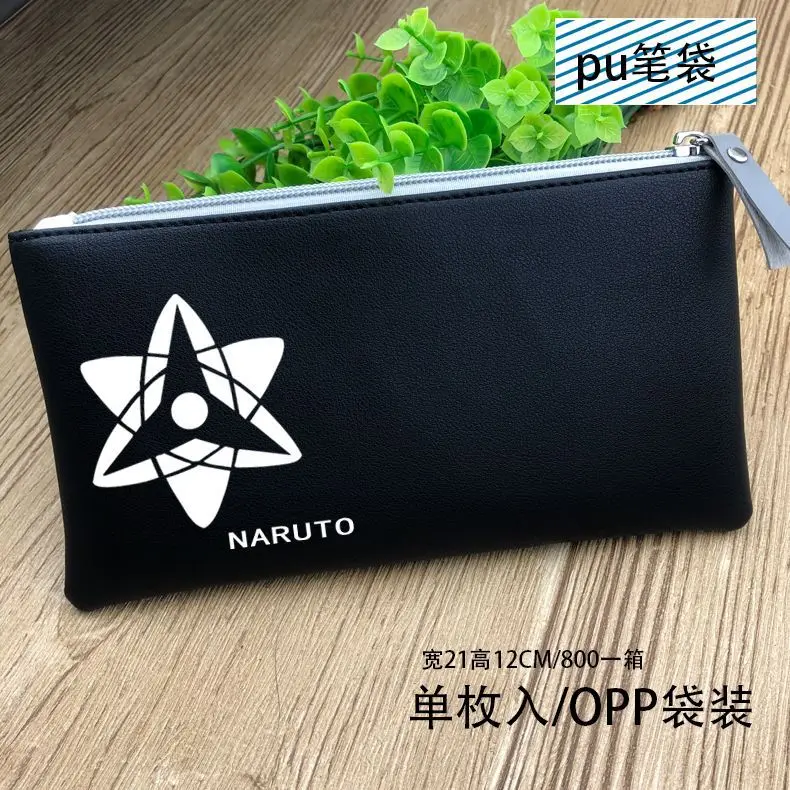 Naruto-1 Аниме атака на титановых крыльях свободы красочные печатные с бумажником Длинный кошелек на молнии - Цвет: Naruto-1