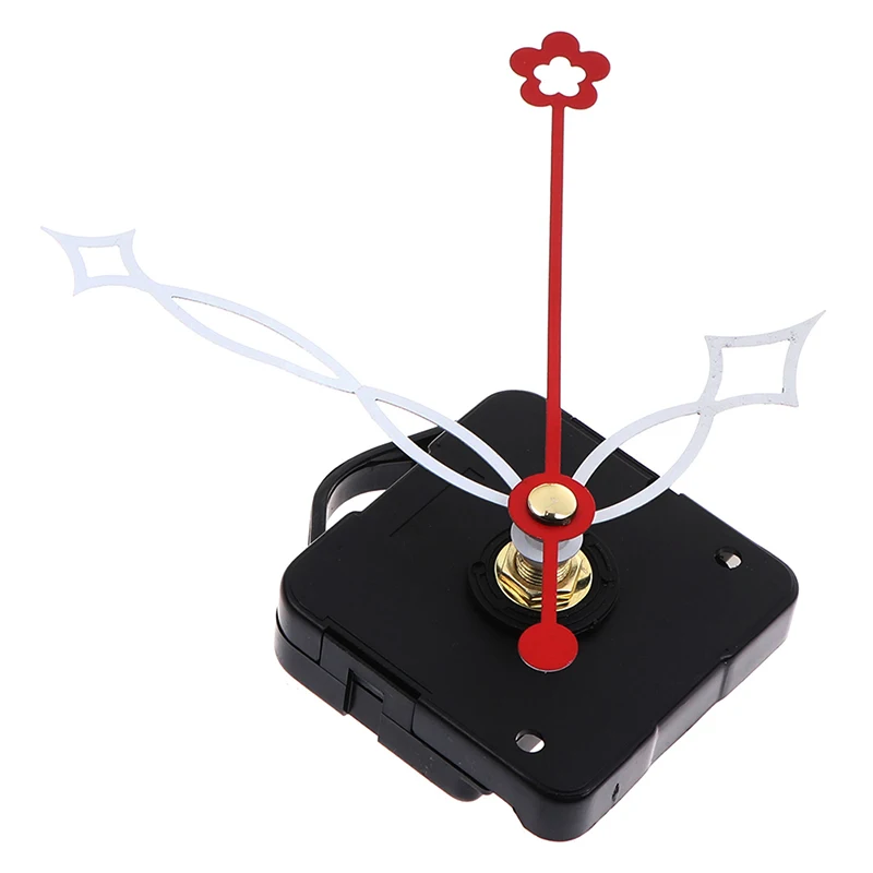 

DIY 1Set Clock Mechanism Parts Quartz Wall Clock Movement Classic Hanging Black Quartz Watch Wall Clock Movement