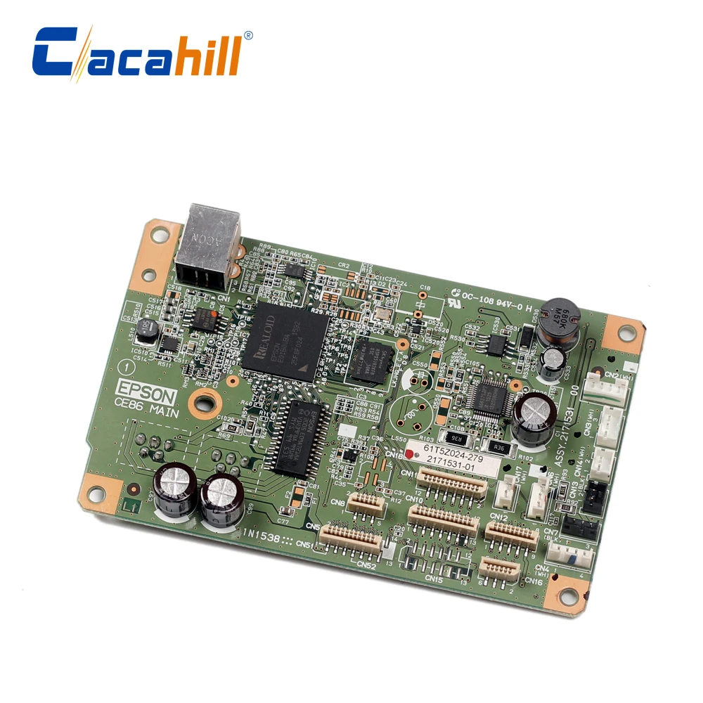 L805 motherboard has stable performance and is used as replacement parts for Epson UV printers Green adapter board CE86