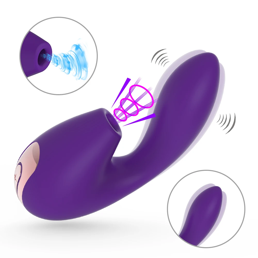 Вибратор с имитацией орального секса для женщин 10 скоростей вибрации стимуляция