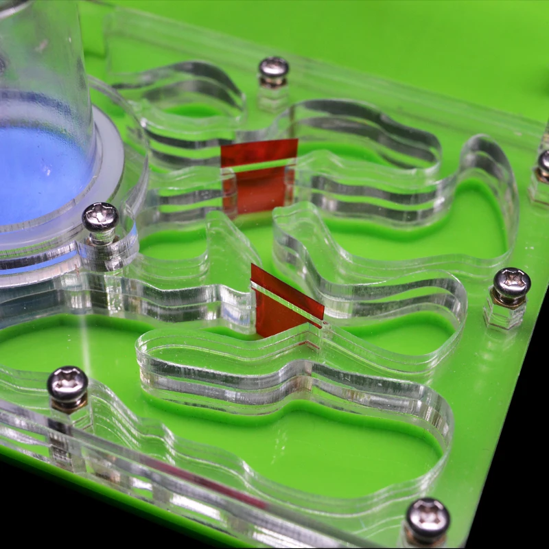 DIY Acryl Ant Farm Flat Ant Nest Ant House for Pet Anthill Glass Moisturizing Water Tower Workshop Feeding Area 12*15*7.5cm