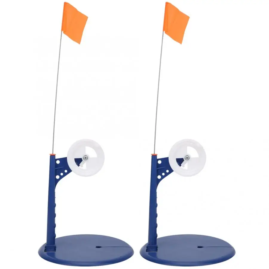 2 шт. флаг для подледной рыбалки рыболовная удочка оранжевого цвета зимней