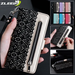 luxury leather case for samsung galaxy a5 j3 j5 j7 2017 a6 a7 a8 j4 j6 plus 2018 zipper wallet flip card slots phone cover coque free global shipping