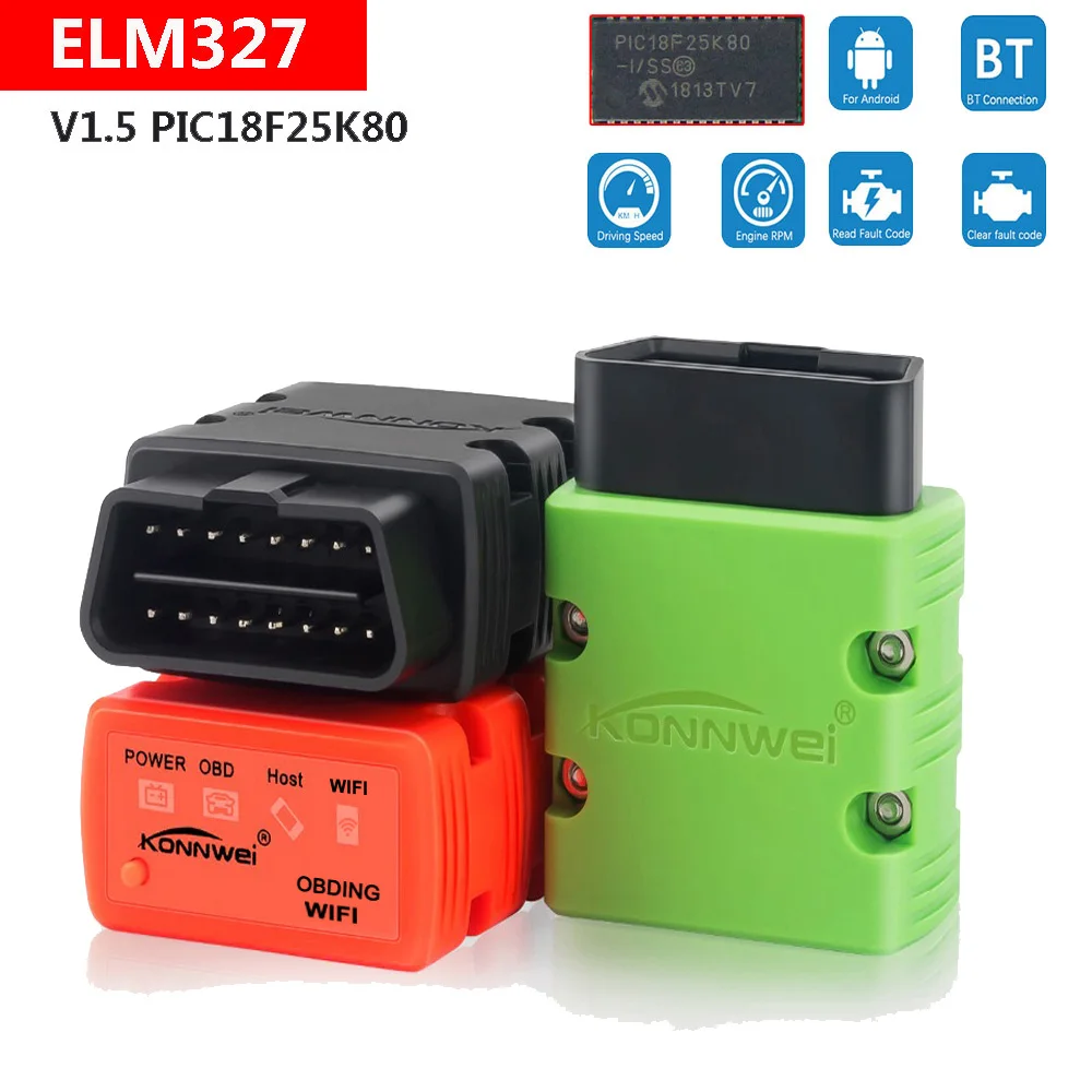 Автомобильный диагностический сканер KW902 ELM327 Wifi V1.5 obd2 для BMW E90 E91 E92 E46 E36 E39 M3 E60 E61