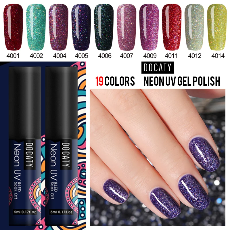Docaty Nail Art базовое верхнее покрытие необходимо замачивать УФ-гель Vernis