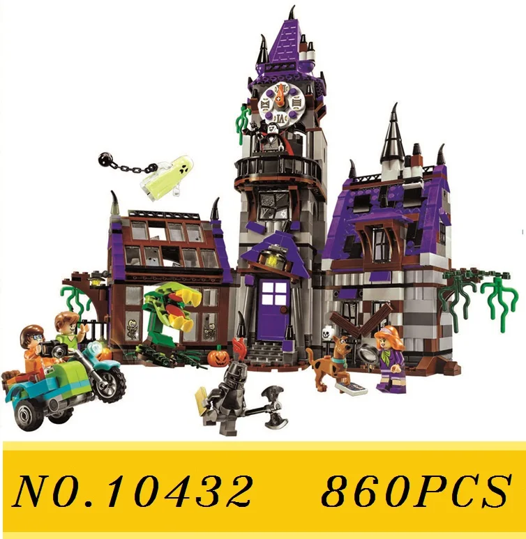Строительные блоки BELA 10432 Scooby Doo модель развивающая игрушка для детей Рождество