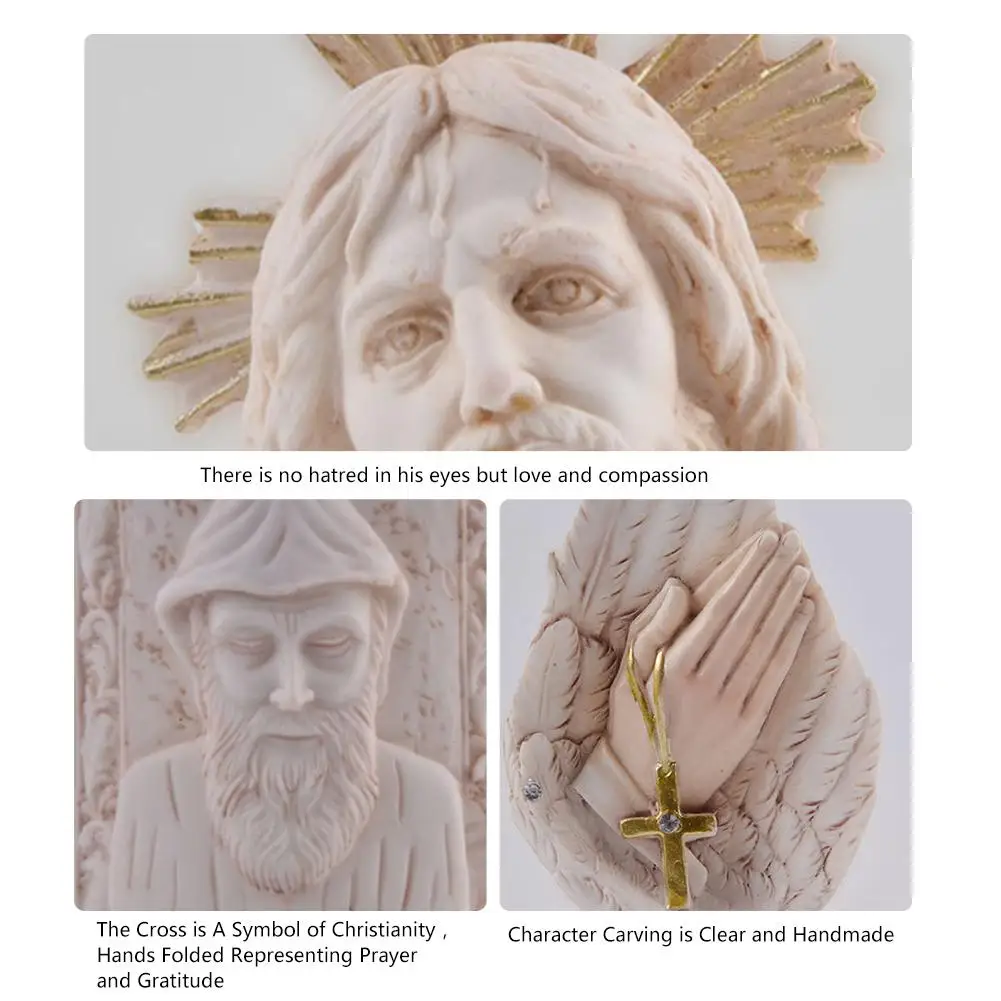 Скульптура Христос Иисус рука Иисуса инновационная статуя из смолы Ремесла