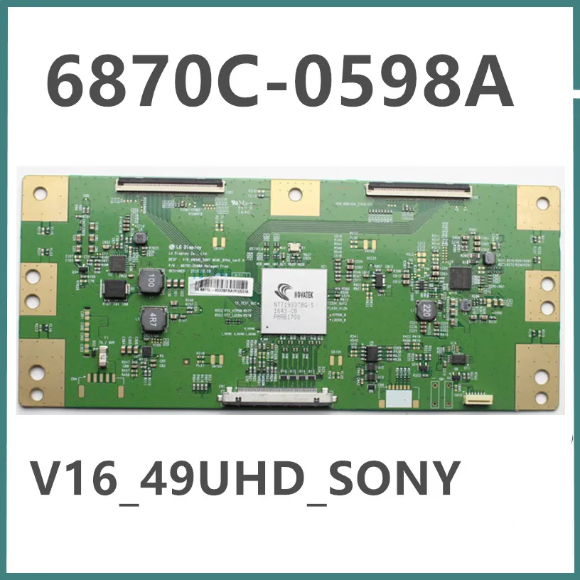 

Tcon Board 6870C-0598A 43 49 55 Inch TV V16_49UHD_SONY TV Board for SONY LG...etc. Original Logic Board t-con 6870C 0598A