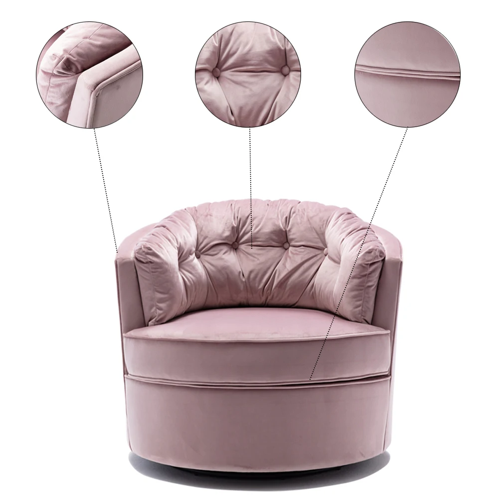 

Современный стул для гостиной, диван, стул для спальни, стул с баррелью для гостиницы, гостиной, современный стул для отдыха, мебель для дома...