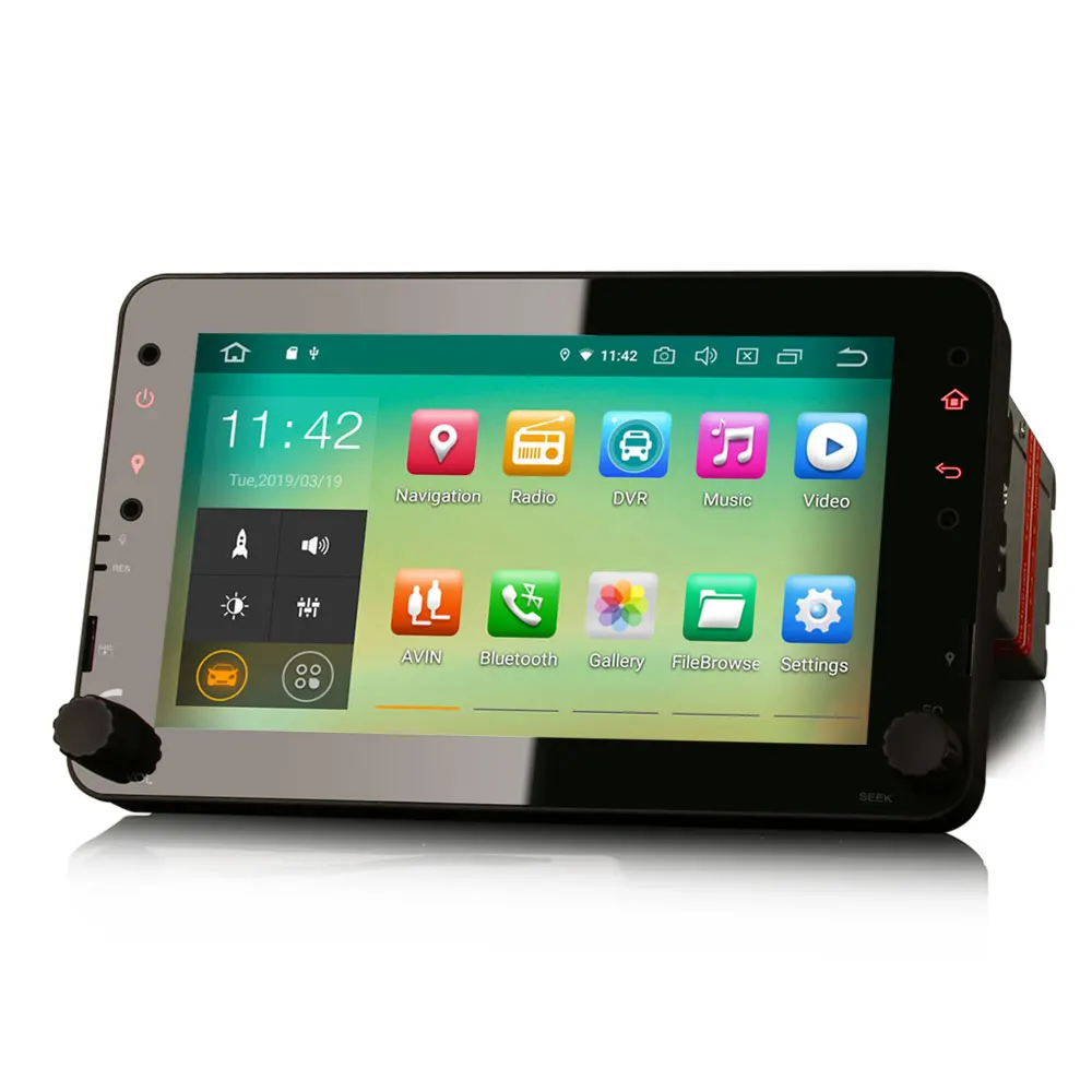 Erisin ES4820R 7 дюймовый автомобильный радиоприемник android 9,0 2G ram PX30 DAB OBD wifi 3g для Alfa Romeo Spider 159 Brera