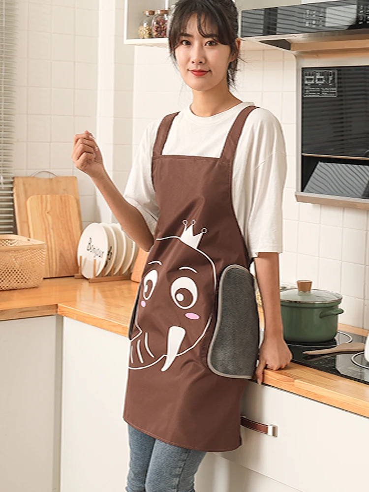 Кухонный Фартук милый японский женский корейский модный домашний