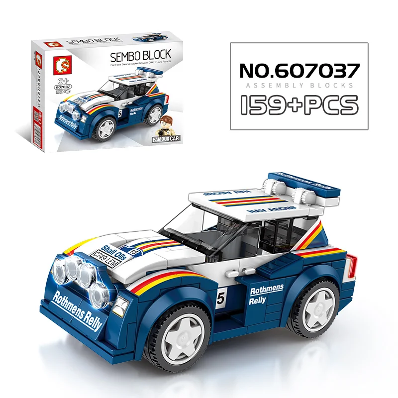 

SEMBO Supercar Models Building Blocks Speed Champions Technic City Vehicles Super Racers Sports Racing Car Kids Bricks Toys