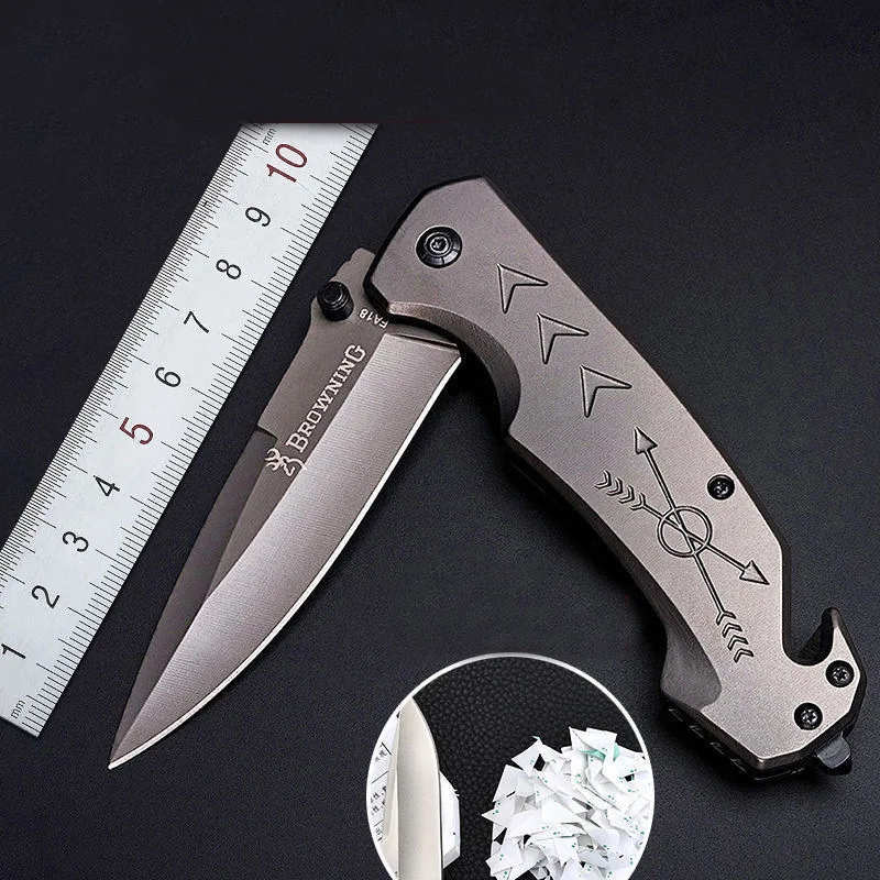 

Уличный нож, складной нож, планшетофон, портативный складной нож, нож для фруктов, титановый нож FA18, тактический нож