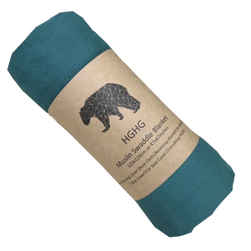 Одеяло из бамбукового хлопка и муслина lashghg пеленки для новорожденных аксессуары