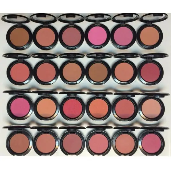 Макияж 24 цвета 6 г пигмент для лица Румяна Пудра бронзер Cosmestics профессиональная