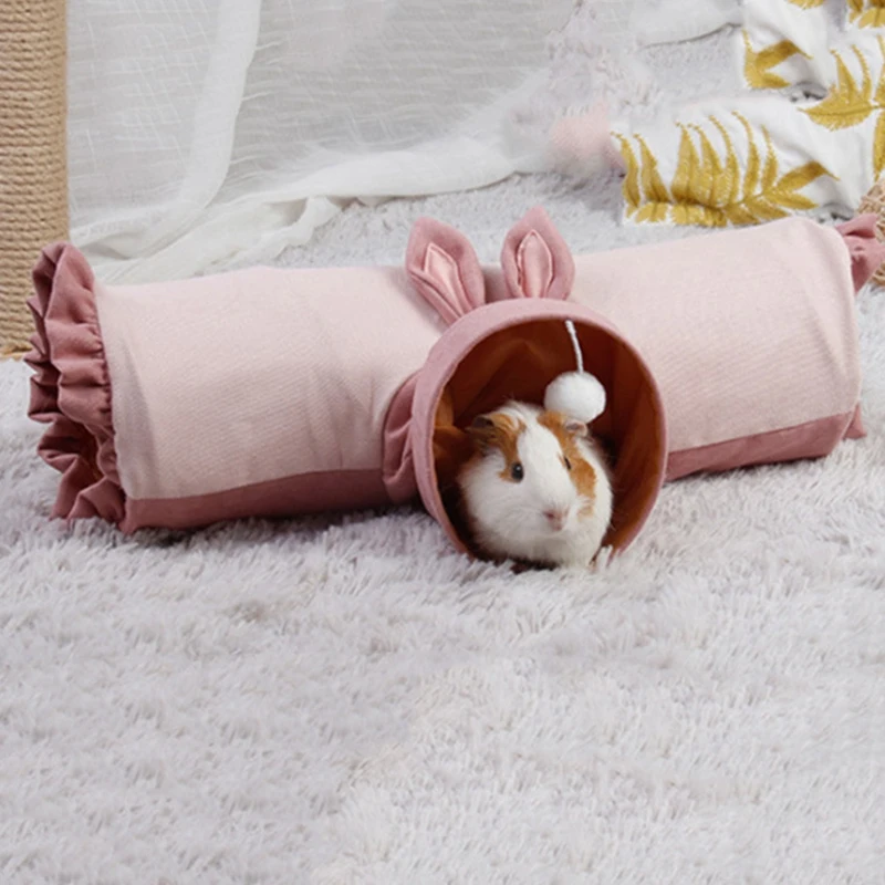 Мягкий кошачий мерцающий туннель игрушки для кошек интерактивные складные