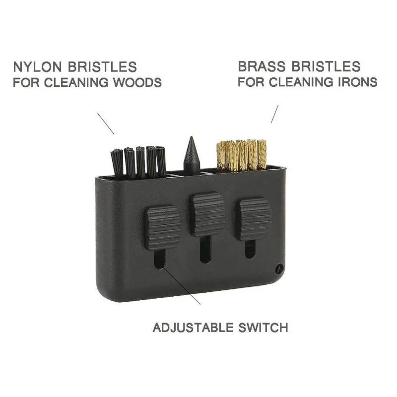 

Cleaning Brush Golf Accessories Three Holes And One Copper Pp Hair Cleaning Belt Golf 7 Groove Golf 4