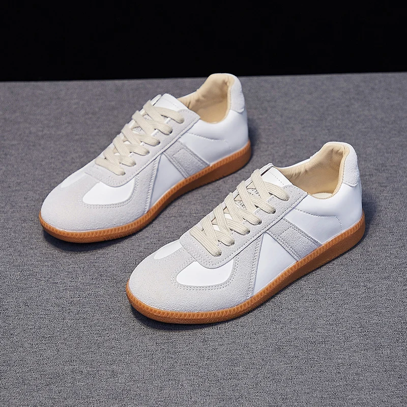 Женские повседневные ботинки винтажные немецкие тренировочные женская