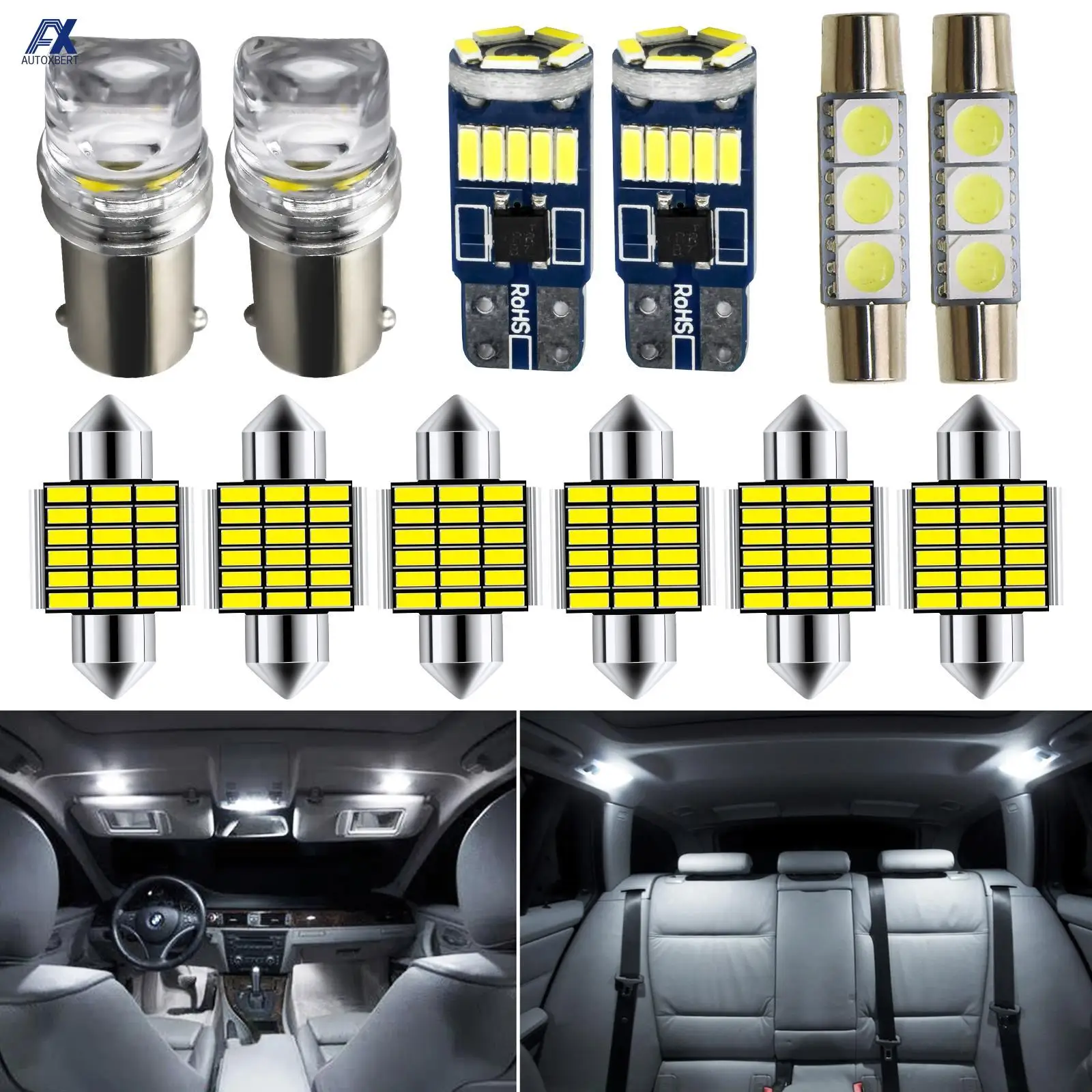 Светодиодный лампа Canbus для салона автомобиля Nissan Pathfinder WD21 R50 R51 R52 1986 2020|Сигнальная