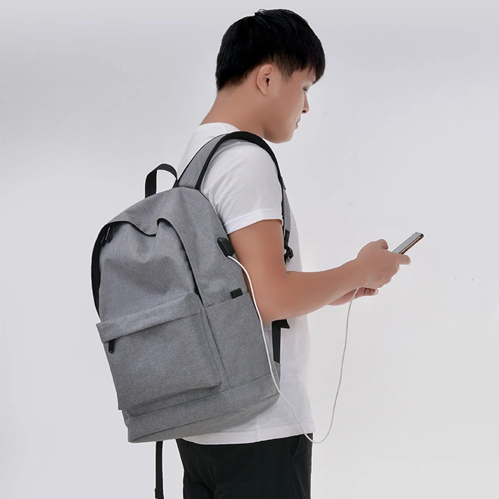 

Business Travel Backpack with USB Charging Port Luggage Strap Anti-theft Laptop Backpack for 16-inch Laptop Notebook Waterproof