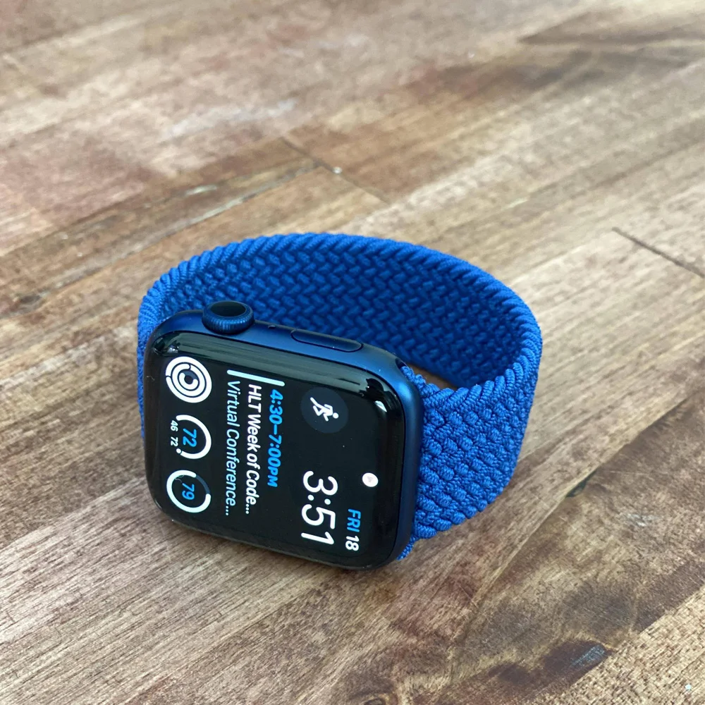 

1:1 Braided Solo Loop Strap For Apple Watch Band 44mm 40mm 38mm 42mm Elastic Bracelet Belt Accessories Iwatch series 3 4 5 se 6