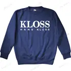 Мужская хлопковая толстовка с капюшоном, модные толстовки с капюшоном в стиле Ханса KLOSS J23, Смите-Польска, польская толстовка с капюшоном в стиле хипстера, для мальчиков